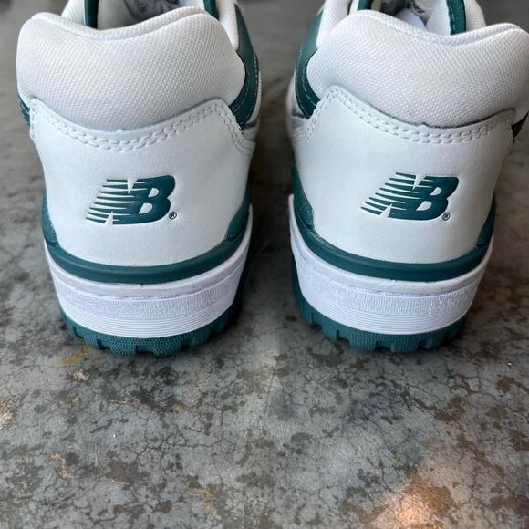 New Balance 550 White Green Sneakers Women’s 9 / Men’s 7.5 BBW550BI - Picture 6 of 8